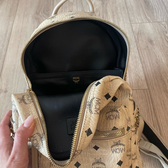 Authentic MCM - Stark Side Studs Backpack - Picture 4 of 17